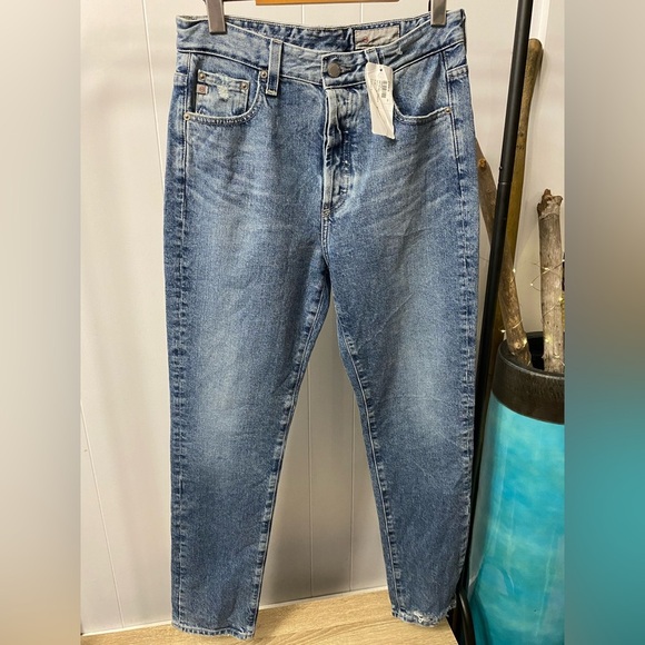 NWT Ag Adriano Goldschmied Alexxis Slim High Rise Vintage Jeans Contour Ag-Ed - Picture 2 of 13
